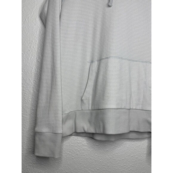 Kuhl Women's Stria Hoodie Size Small Pullover Gray White Striped Lightweight - Picture 4 of 16